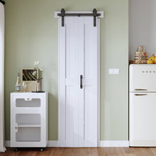 Load image into Gallery viewer, Paneled Manufactured Wood Bi-fold Door with Installation Hardware Kit