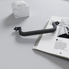 EaseLife Barn Door Pull Handle,Rustic Black Cast Iron Grab,Easy Install…
