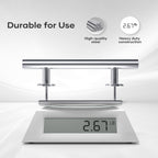 EaseLife 12" Sliding Barn Door Pull Handle with Flush Hardware Set,Stainless Steel,Heavy Duty,Brushed Finish,Anti-Rust Anti-Corrosion,Easy Install