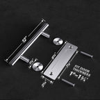 EaseLife 12" Sliding Barn Door Pull Handle with Flush Hardware Set,Stainless Steel,Heavy Duty,Brushed Finish,Anti-Rust Anti-Corrosion,Easy Install