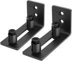 EaseLife Sliding Barn Door Bottom Floor Guide,Adjustable Roller,Wall Mount System,Flush Flat Bottom Design,2 Assemble Setup Options,Fit All Size Door