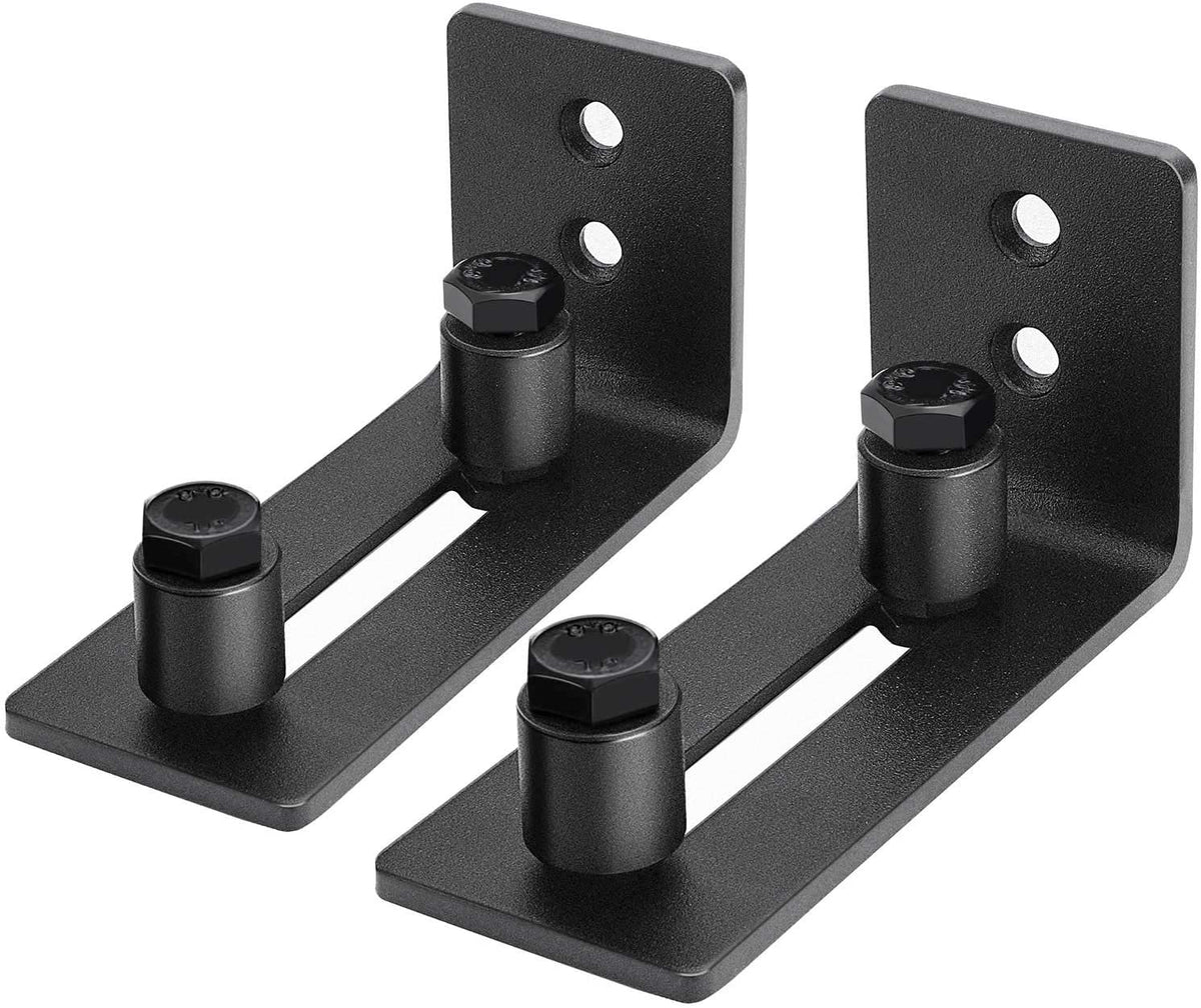 EaseLife Sliding Barn Door Bottom Floor Guide,Adjustable Roller,Wall Mount System,Flush Flat Bottom Design,2 Assemble Setup Options,Fit All Size Door