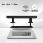 EaseLife 12" Sliding Barn Door Pull Handle with Flush Hardware Set,Heavy Duty,Solid,Rustic Style,Black Powder Coated Finish,Easy Install