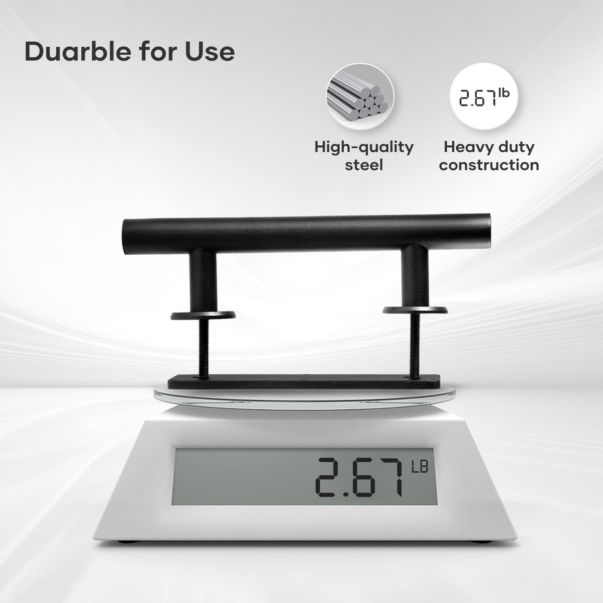 EaseLife 10" Sliding Barn Door Pull Handle with Flush Hardware Set,Heavy Duty,Solid,Rustic Style,Black Powder Coated Finish,Easy Install